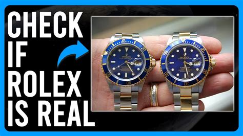 how can i know if my rolex is original|how to identify Rolex watches.